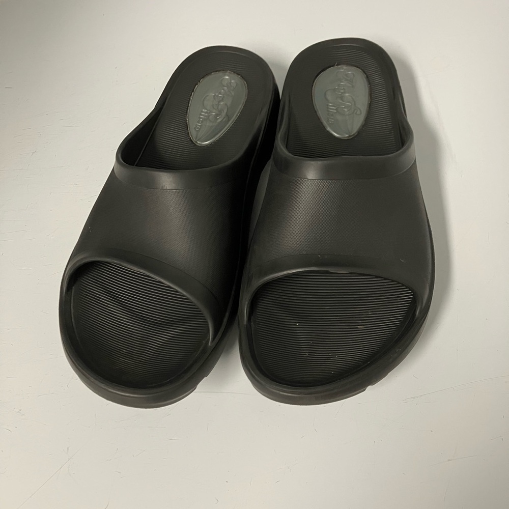 Black Slide Sandals size 13 by my pillow